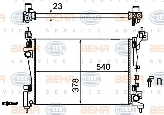 Radiator, racire motor