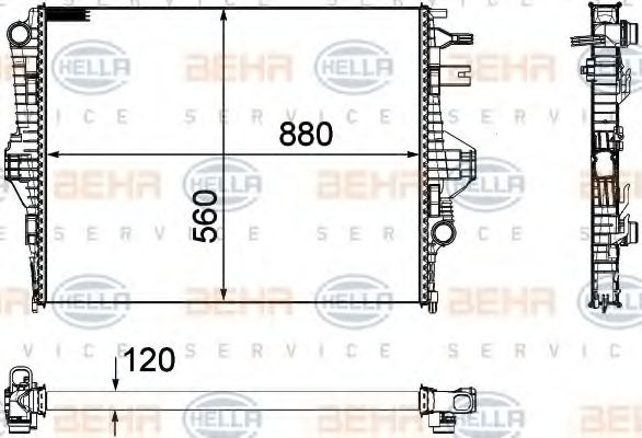 Radiator, racire motor