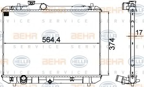 Radiator, racire motor