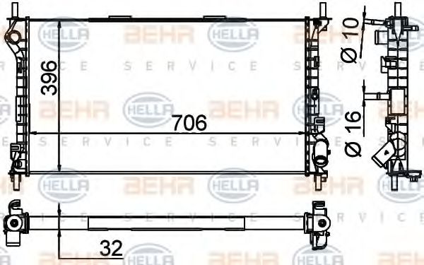 Radiator, racire motor