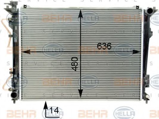Radiator, racire motor