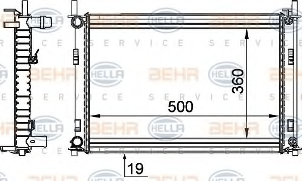 Radiator, racire motor