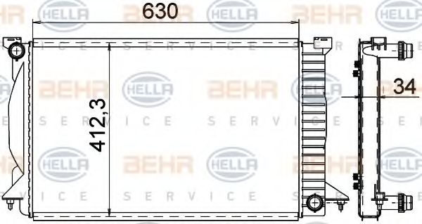 Radiator, racire motor