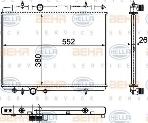 Radiator, racire motor