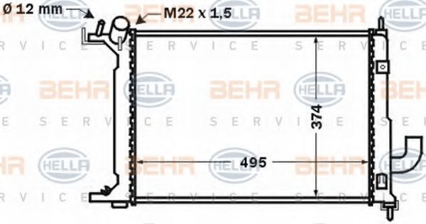 Radiator, racire motor