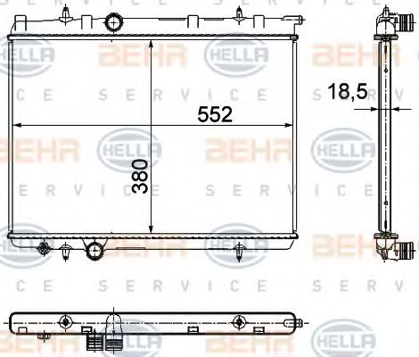 Radiator, racire motor