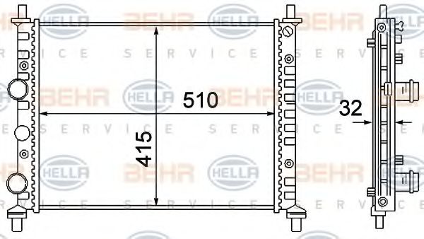 Radiator, racire motor