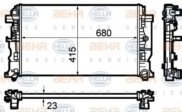 Radiator, racire motor