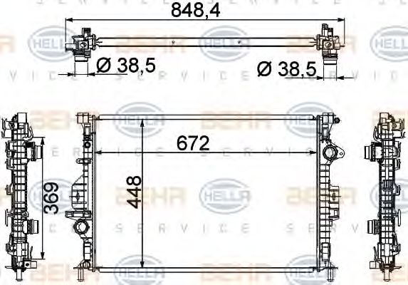 Radiator, racire motor