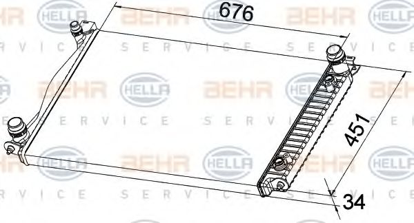 Radiator, racire motor