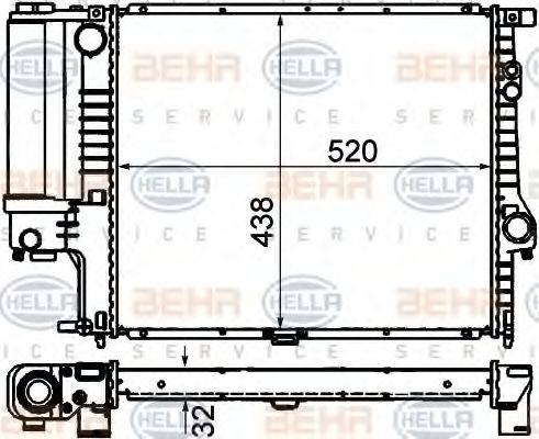 Radiator, racire motor