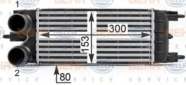 Intercooler, compresor