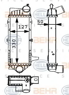 Intercooler, compresor