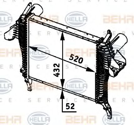 Intercooler, compresor