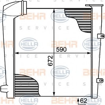 Intercooler, compresor