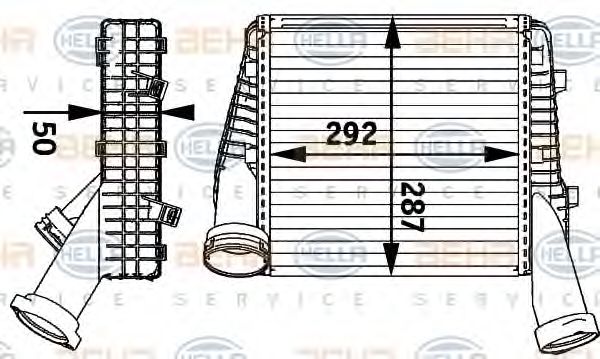 Intercooler, compresor