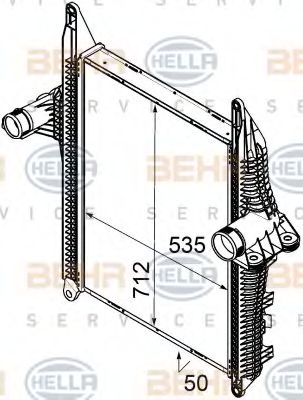 Intercooler, compresor