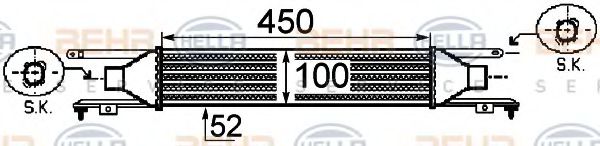 Intercooler, compresor