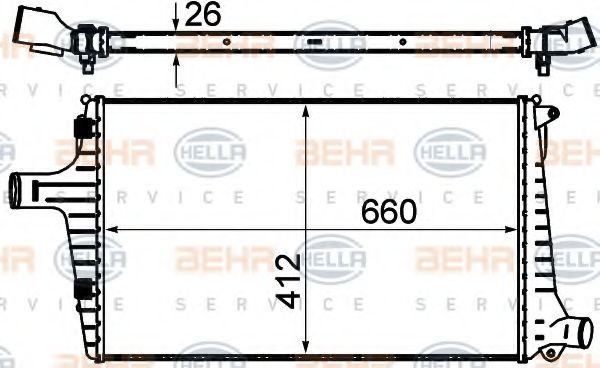 Intercooler, compresor