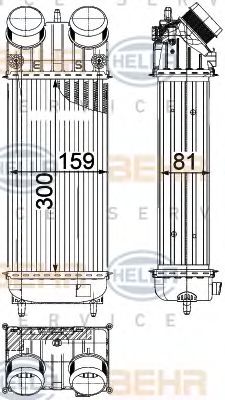 Intercooler, compresor