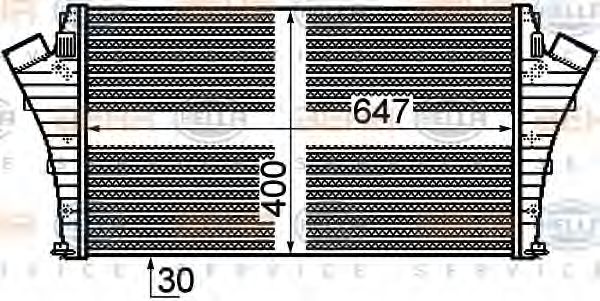 Intercooler, compresor