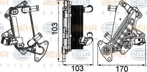 Radiator racire ulei, cutie de viteze automata