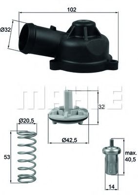termostat,lichid racire