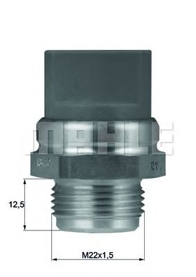 Comutator temperatura, ventilator radiator