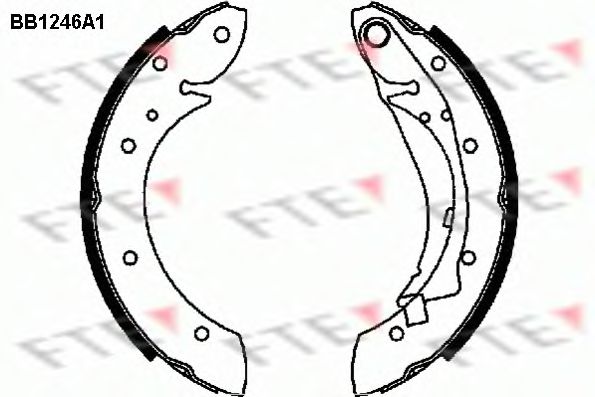 Set saboti frana