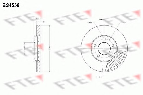 Disc frana