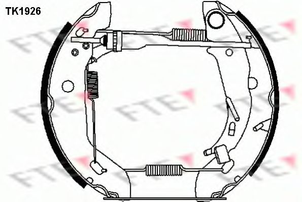 Set saboti frana