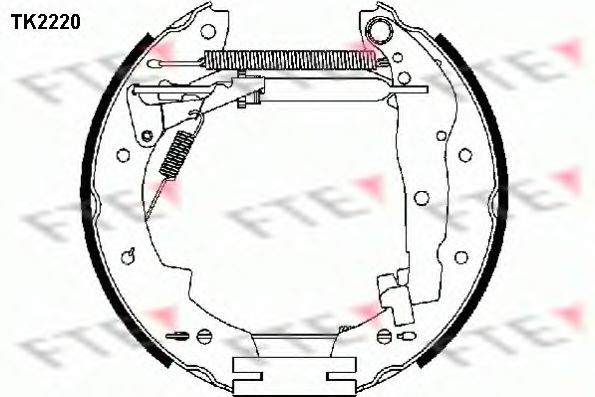 Set saboti frana