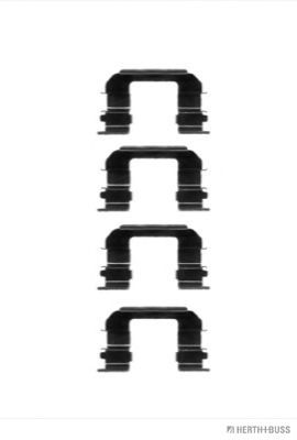 Set accesorii, placute frana