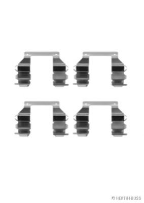 Set accesorii, placute frana