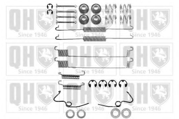 Set accesorii, sabot de frana