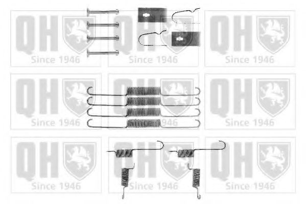 Set accesorii, sabot de frana