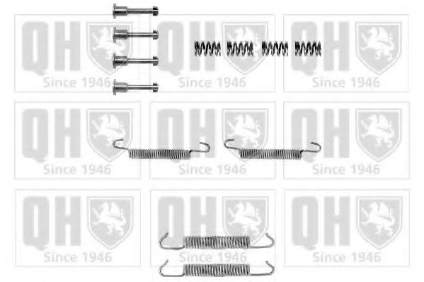 set accesorii, saboti frana parcare