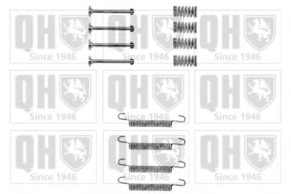 set accesorii, saboti frana parcare