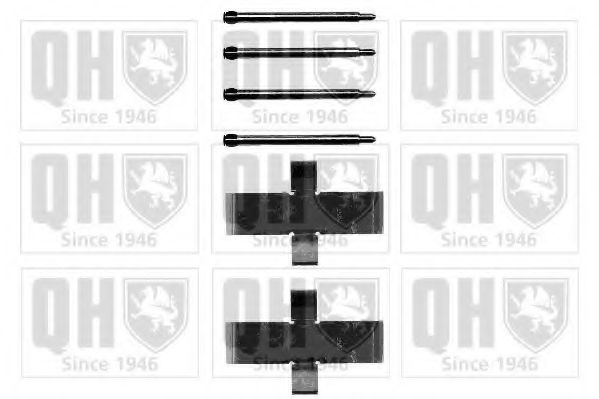 Set accesorii, placute frana
