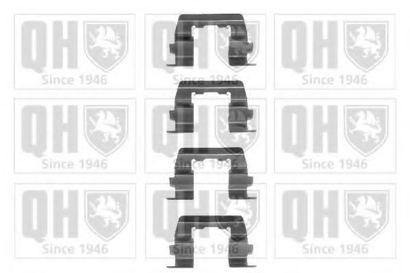 Set accesorii, placute frana
