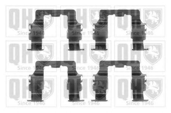 Set accesorii, placute frana