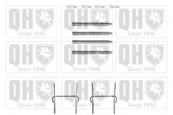Set accesorii, placute frana