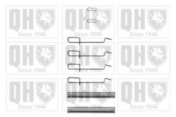 Set accesorii, placute frana