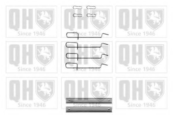 Set accesorii, placute frana