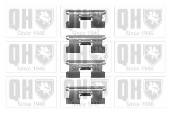 Set accesorii, placute frana
