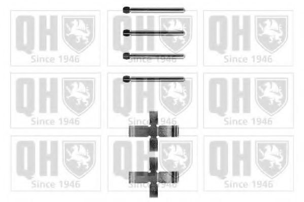 Set accesorii, placute frana