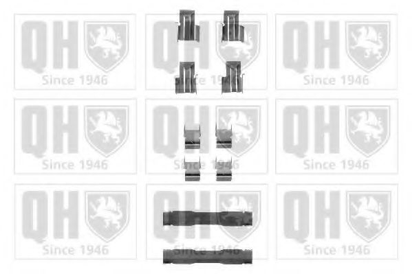 Set accesorii, placute frana