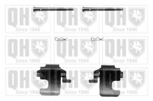 Set accesorii, placute frana