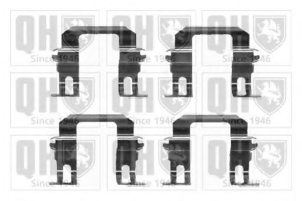 Set accesorii, placute frana