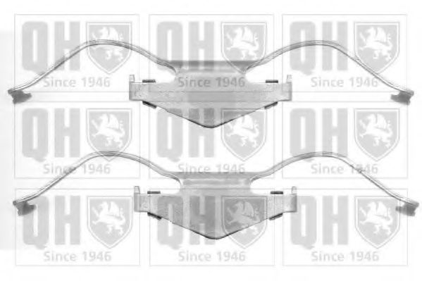Set accesorii, placute frana